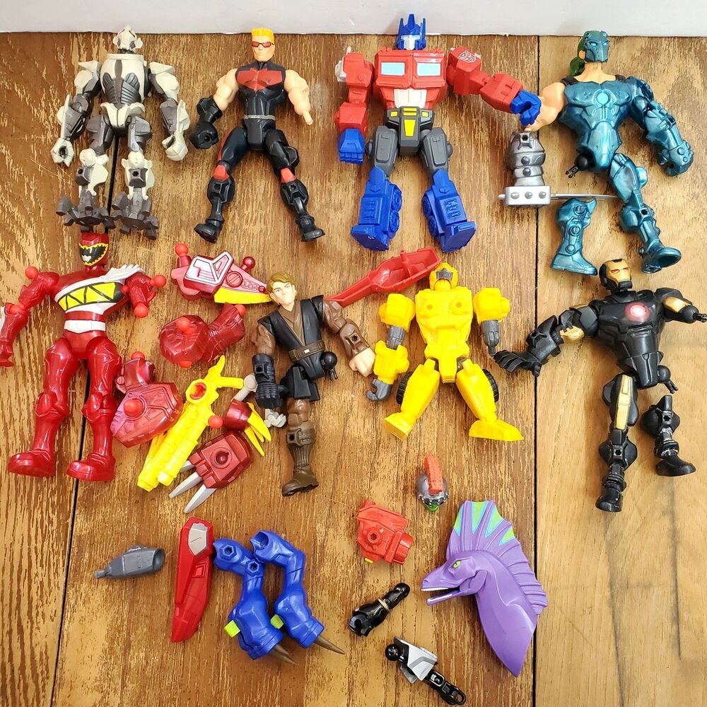 Hasbro Hero Mashers Lot Transformers Marvel Star Wars Power Rangers Mixx Morph